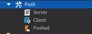 Push player in a direction where the local player is looking ...