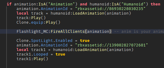 How to make Animation not show on serverside, only CilentSide - Page 2 ...