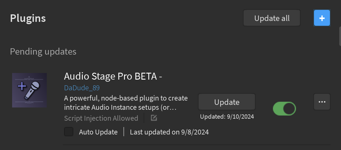 Audio Library Pro Plugin Browse The Full Extent Of The Roblox Audio 