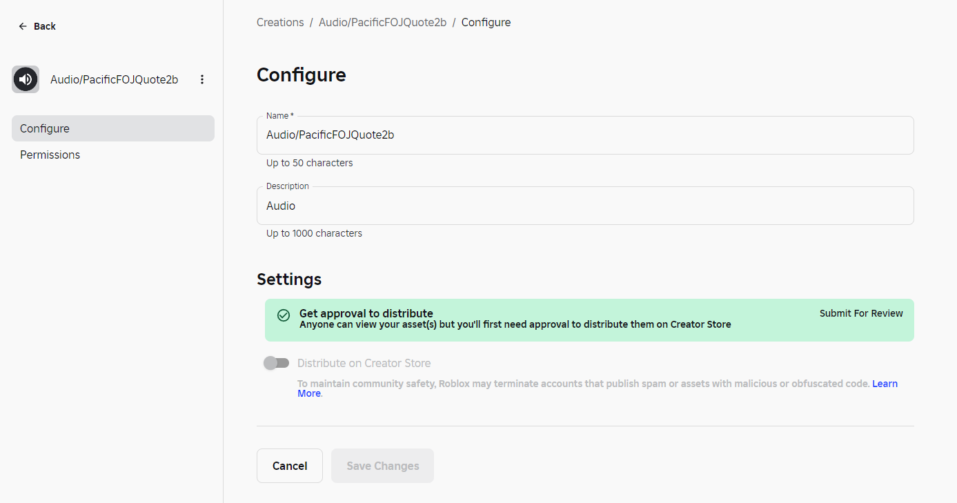 [Update] Changes to Asset Privacy for Audio - Page 89 - Announcements ...