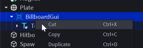 Right click -> Cut is too easy to trigger - Studio Bugs - Developer ...