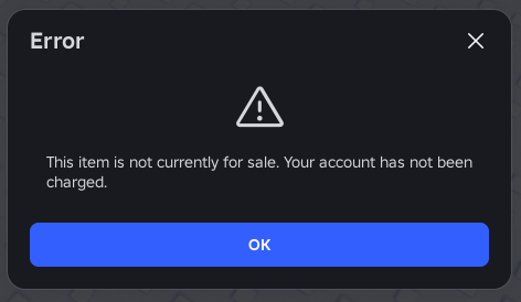 MarketplaceService:PromptBundlePurchase() doesn't prompt resale
