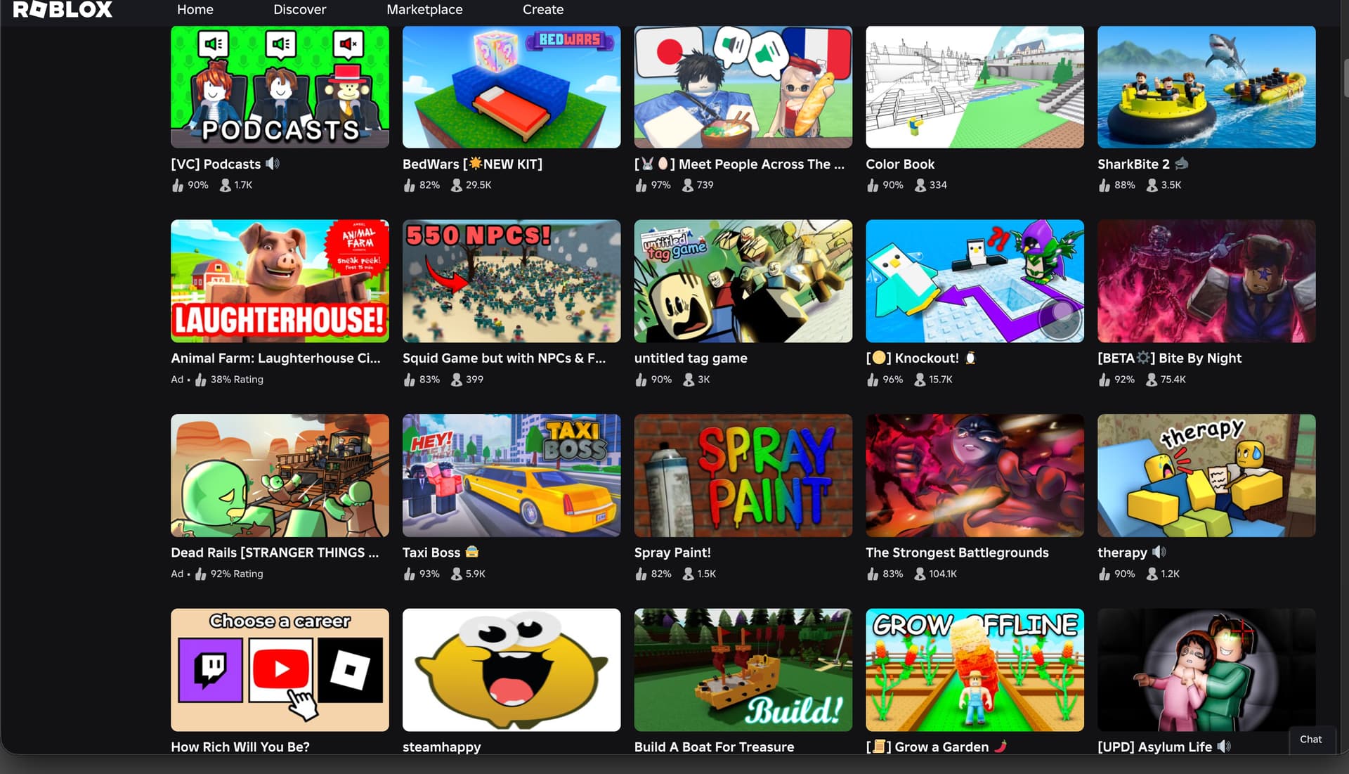 Sidebar and topbar uis are gone - Roblox Application and Website