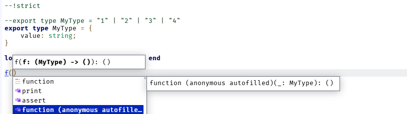 String literal union types get expanded when autofilled - Studio Bugs ...