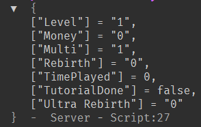How can I go about grabbing the last values of a nested table ...