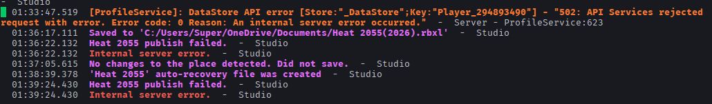Datastores Are Down Cloud Services Bugs Developer Forum Roblox 