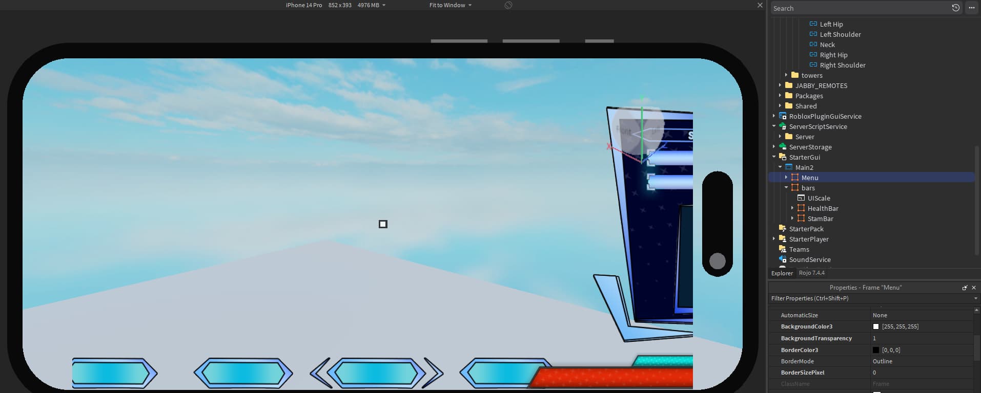 UI Not Scaling appropriately after sending it - Art Design Support ...