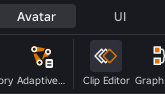 Clip Editor Button