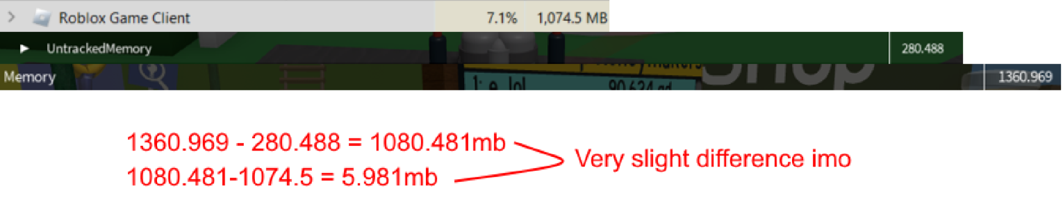 Dev Console Misreports Client Memory on Windows - Engine Bugs ...