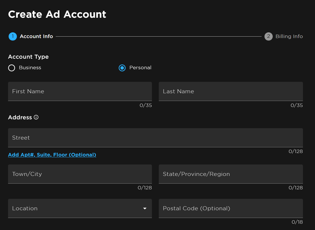 Roblox Ads Template