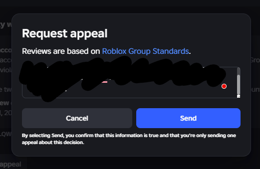 Unable To Appeal Violation Through Violations Appeals Page 500 