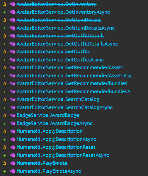 LoadCharacter is deprecated but new LoadCharacterAsync