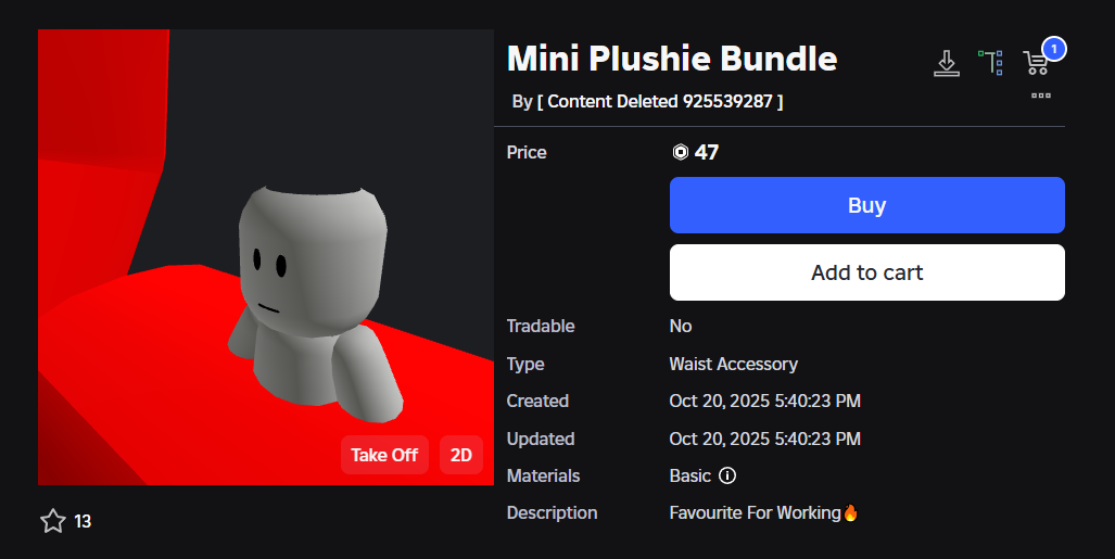 This group is selling FAKE BUNDLES and making thousands robux ...