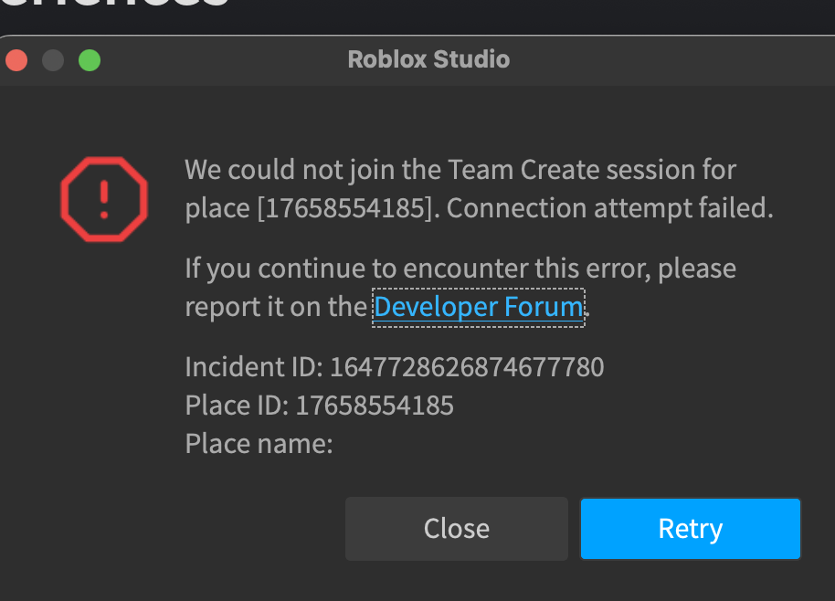 I can't open my Game in the Studio - Studio Bugs - Developer Forum | Roblox