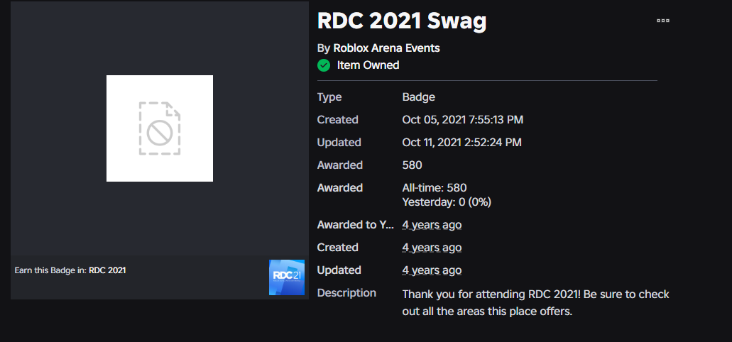 T-Shirt-RDC21 Not Granted to RDC 2021 Attendees - Catalog Asset Bugs ...