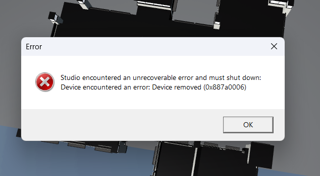 when I launch roblox it says the application encountered an