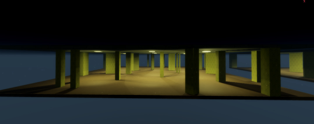 Procedural Generation per pre-made Chunks of the Backrooms level 0 ...