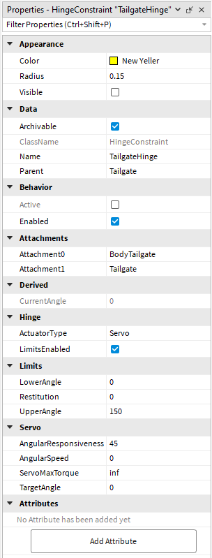 HingeConstraint Properties