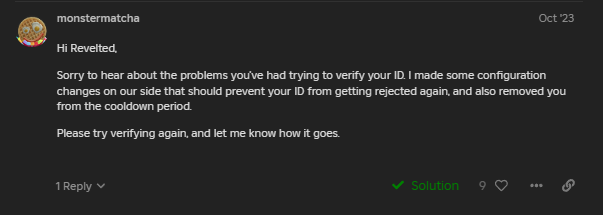 The document provided could not be verified - Other Bugs - Developer ...