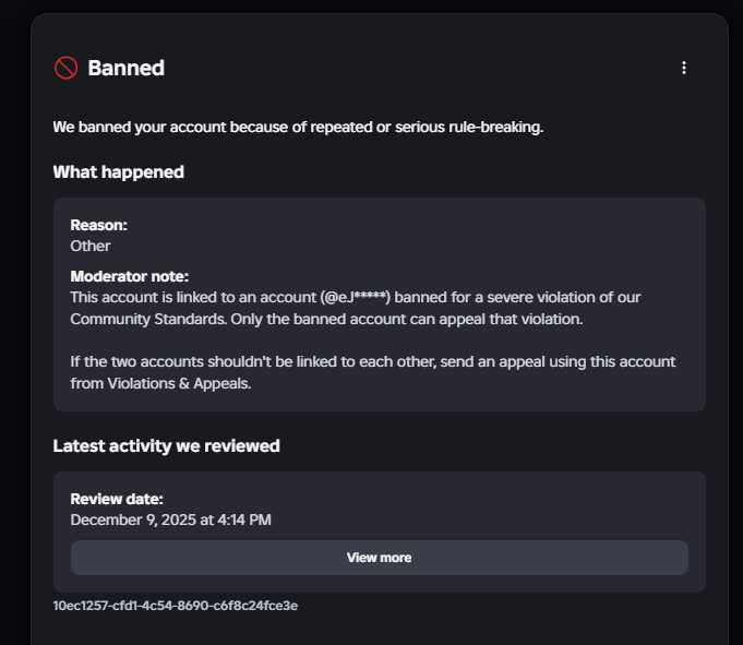 Roblox AI Moderation False Bans - Platform Usage Support - Developer ...