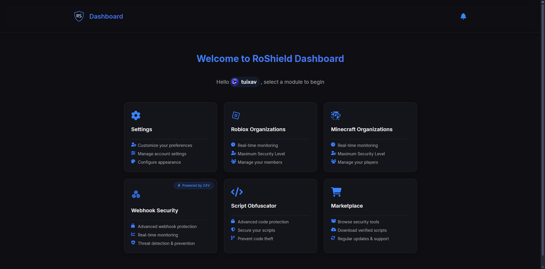 Odi Roshield RoShield - a Roblox Group & Game management tool - Community Resources ...