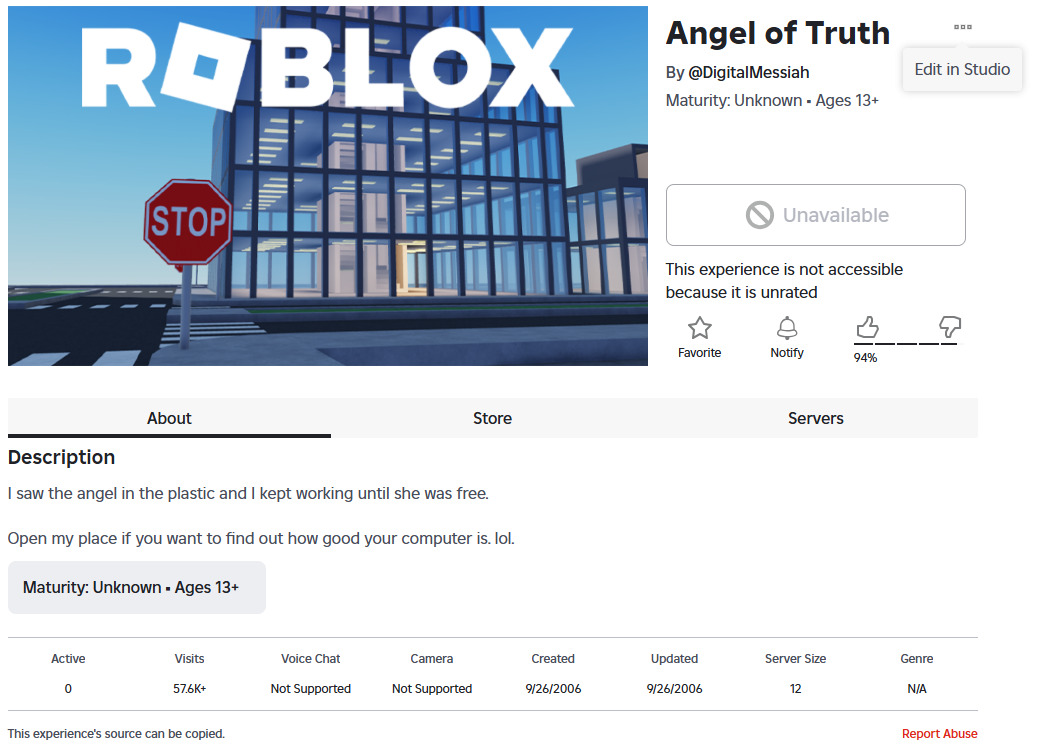 IMPORTANT UPDATES UNRATED EXPERIENCES AND CHANGES TO visual data 7