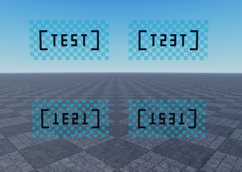 Double-Sided Realistic Textlabel - Art Design Support - Developer Forum ...
