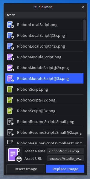 Studio Icons Viewer - Community Resources - Developer Forum | Roblox