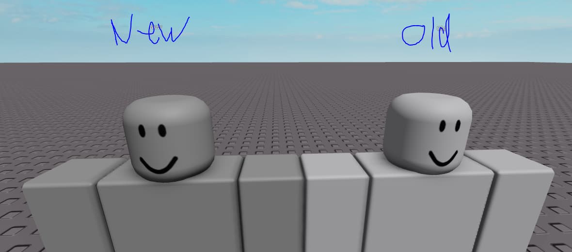 Roblox R6 Design New R6 rigs now use an incorrect head mesh. - Engine Bugs - Developer ...