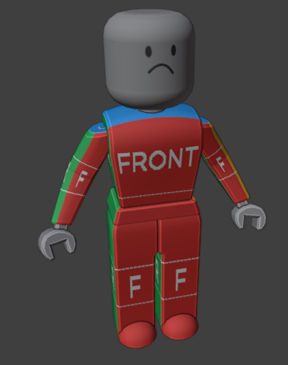 Normal R6 Ik Rig THE BEST ROBLOX RIG R6 IK BLENDER AND ONION SKIN (to references ...