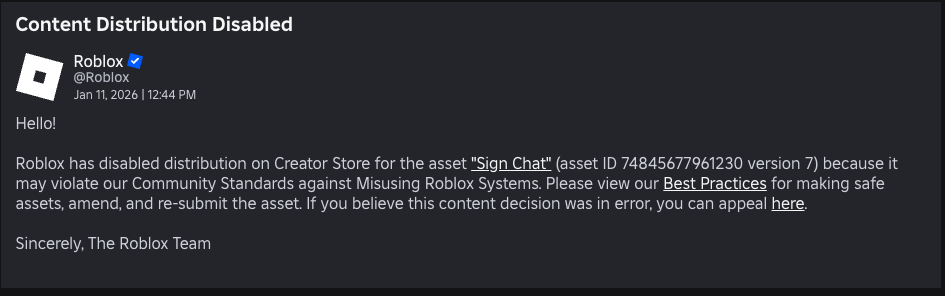 How to BRING BACK CHAT without getting banned! (Don't use) - Page
