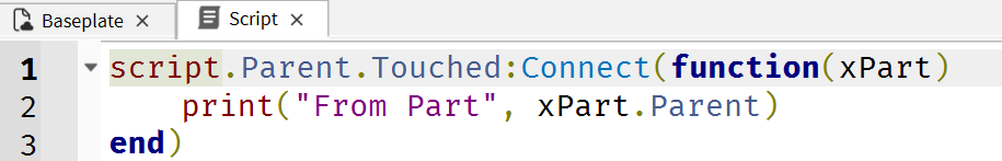Code working in one script and not the other - Scripting Support ...