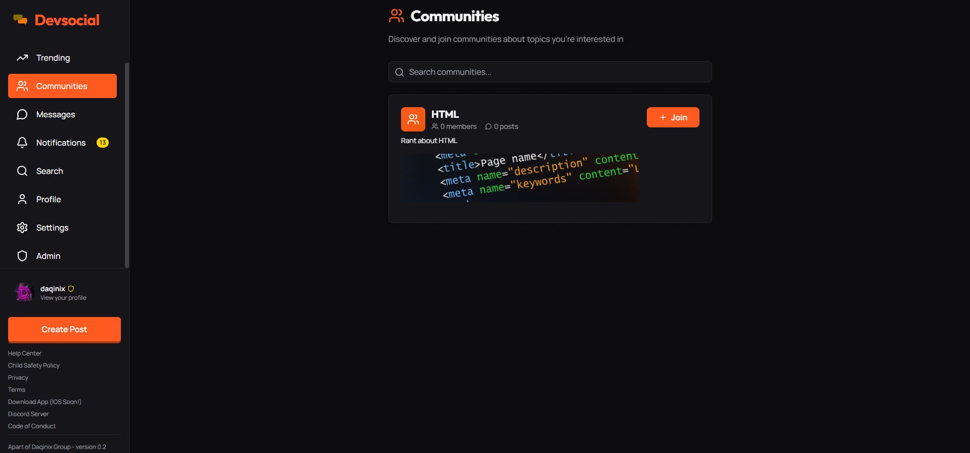 DevSocial | Safe social forum - Community Resources - Developer Forum ...