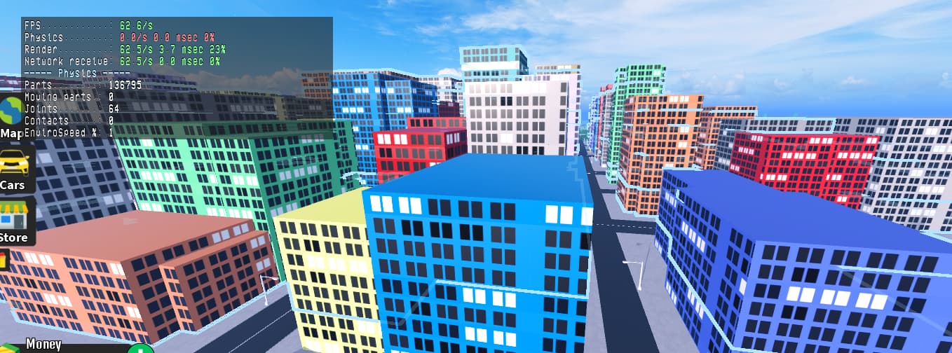 Roblox High Rise Map How can i optimise this map without Streaming Enabled and cause of this ...