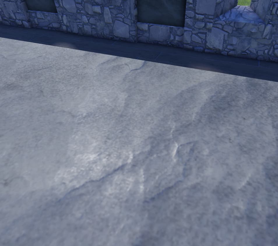 Roblox Studio 2022 Slate Material (please observe the small noise reflections from the specular map)