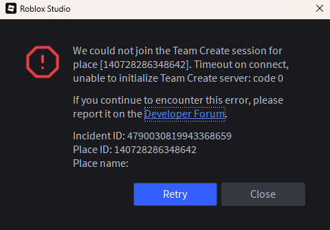 Unable to save, publish or open Studio projects from the start page ...