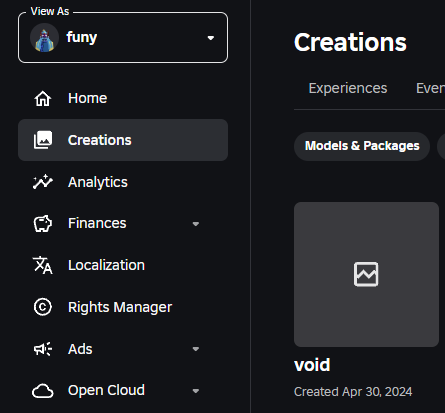 Cannot Upload Meshes to a Group - Studio Bugs - Developer Forum | Roblox