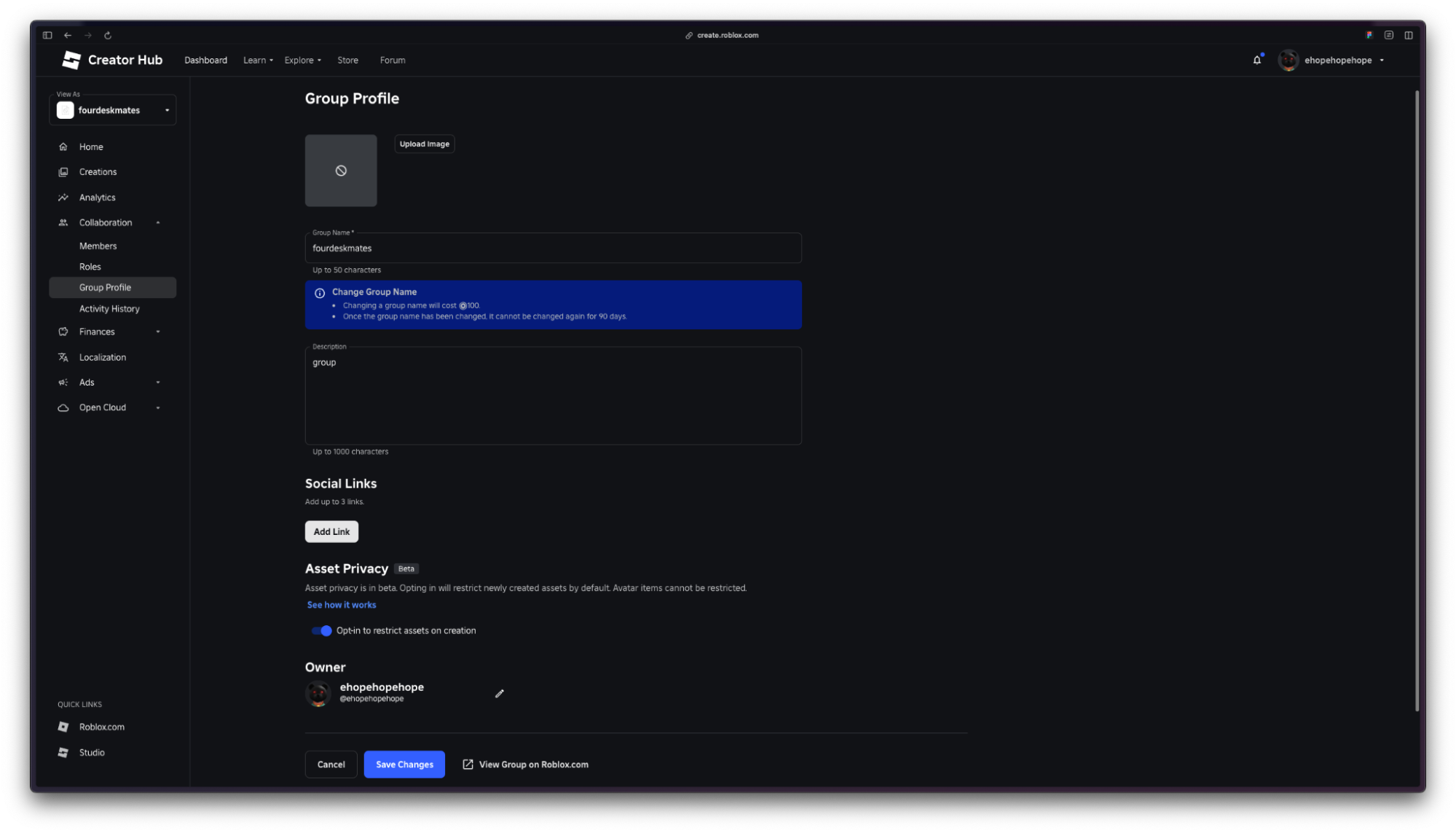 [Beta] Privacy for Newly-Created Image, Mesh, and Decal Assets ...