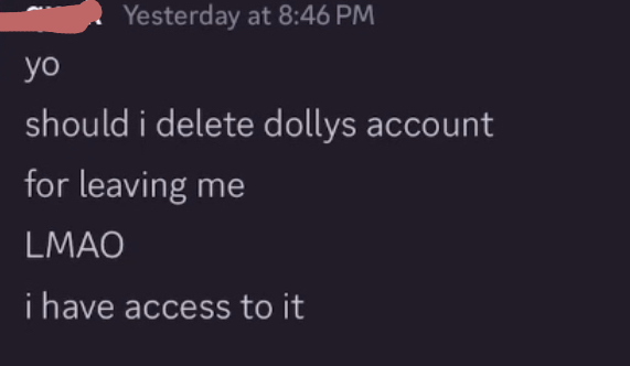 1 year after account termination due to acc getting compromised/hacked ...