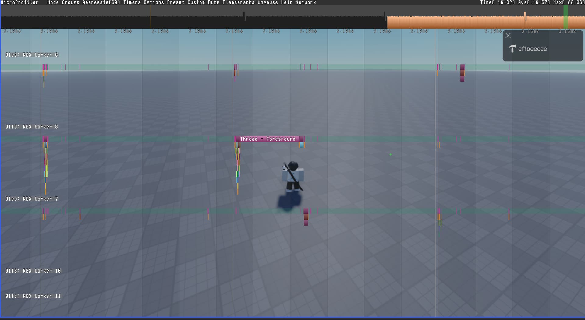 The FPS (frames per second) of the Roblox Studio editor has decreased ...