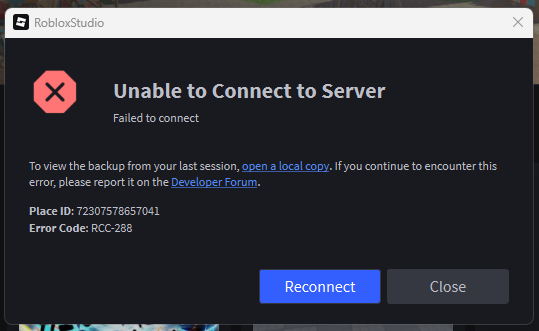 Studio stuck setting up server - Studio Bugs - Developer Forum | Roblox