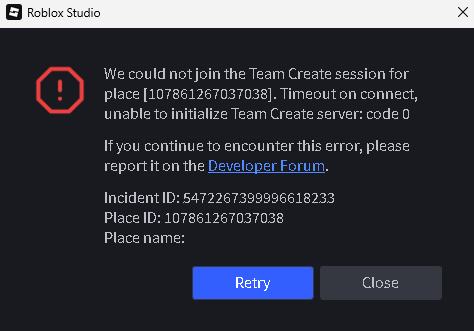 Can't open sub-places - Platform Usage Support - Developer Forum | Roblox