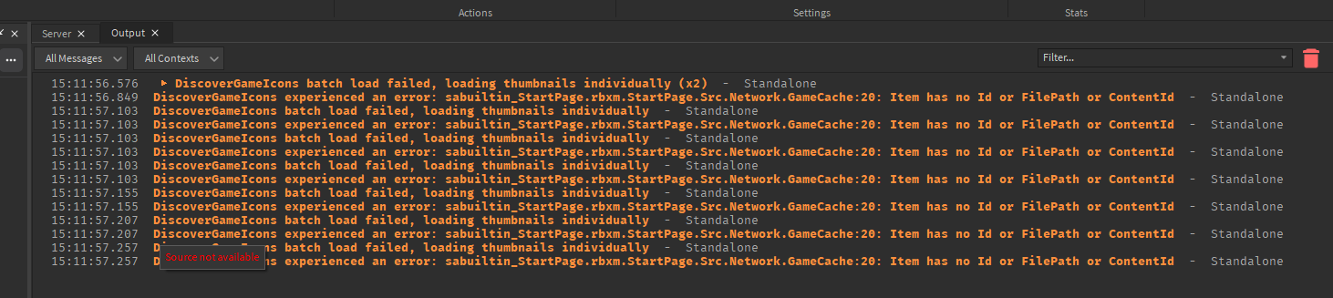 Local tests cause a suite of problems - Studio Bugs - Developer Forum ...
