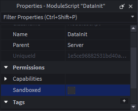The current thread cannot require 'ModuleScript' (lacking capability ...