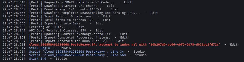 [2.7.3] Pesto: VS Code ↔️ Roblox Studio Sync Tool - Page 8 - Community ...