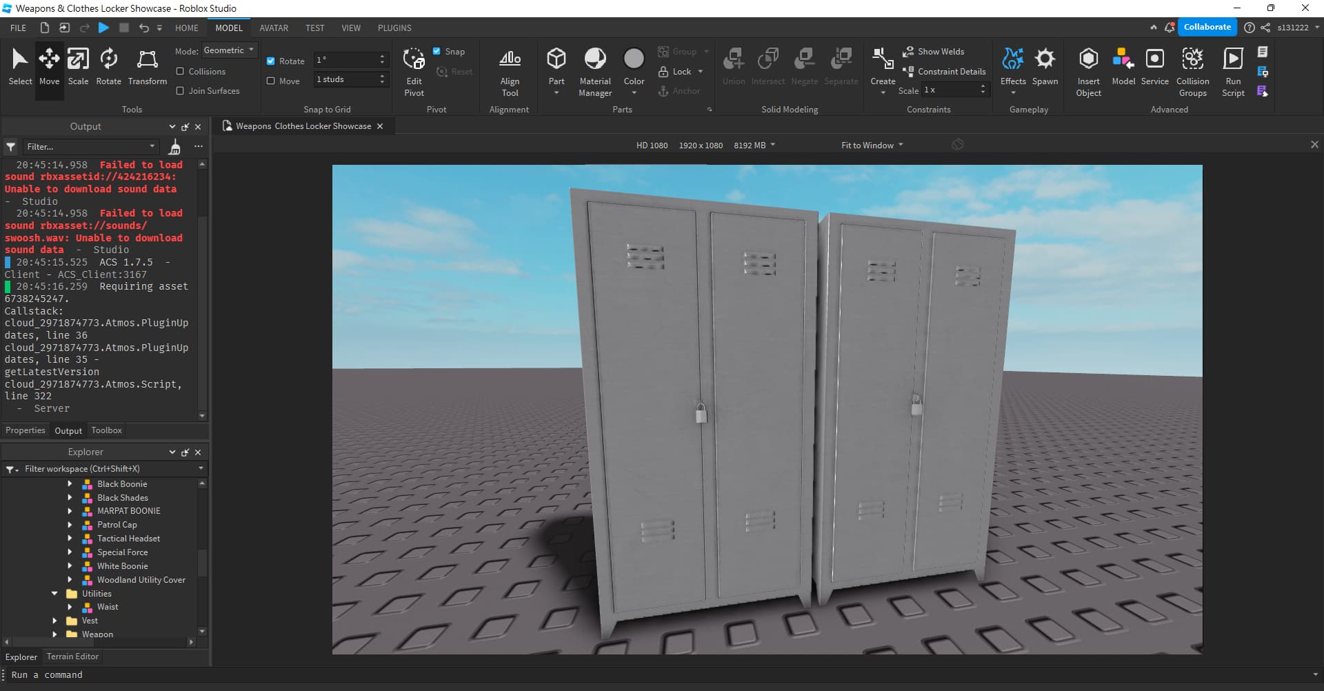 【Open-Source】 Weapons & Clothes Locker System - Community Resources ...