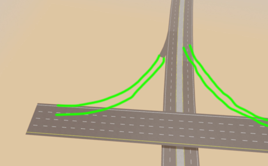 Help Creating Highway On/Off Ramps - Building Support - Developer Forum ...