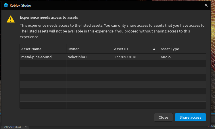 Don't have access to use a public sound? - Platform Usage Support ...