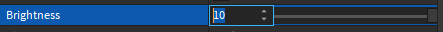 Brightness set to 10