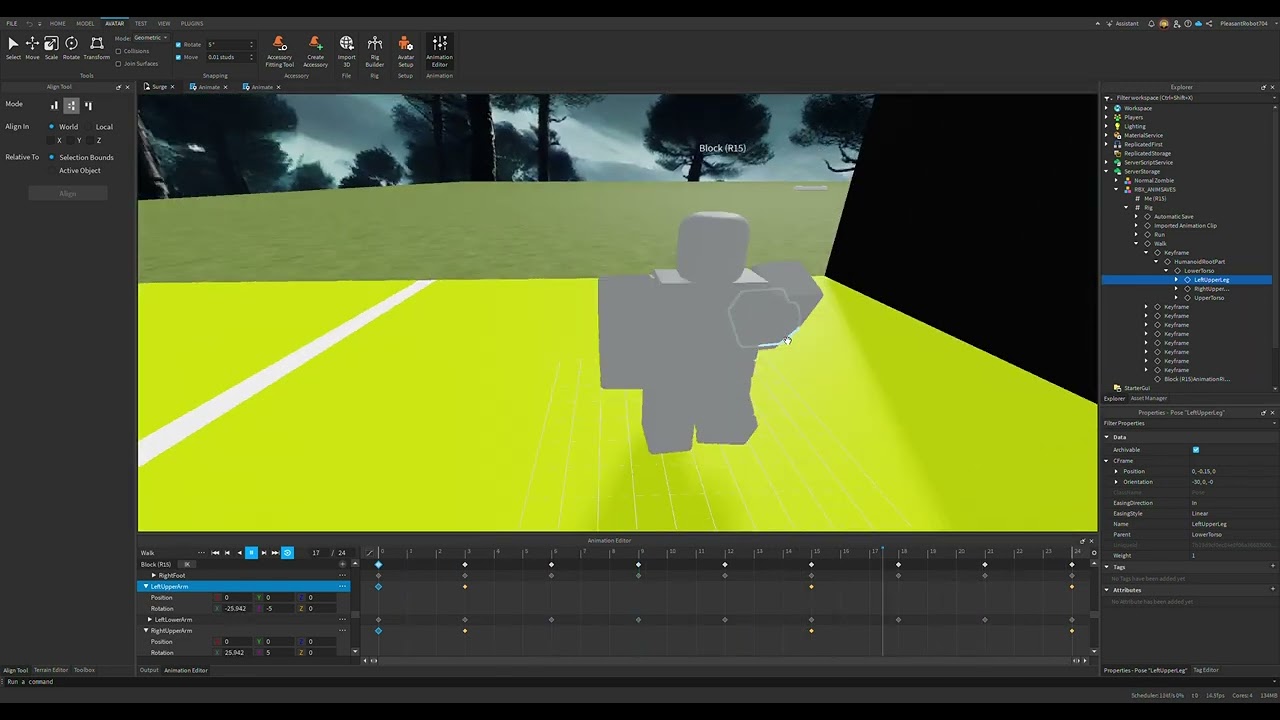 Walk and Run Animation Feedback - Creations Feedback - Developer Forum ...
